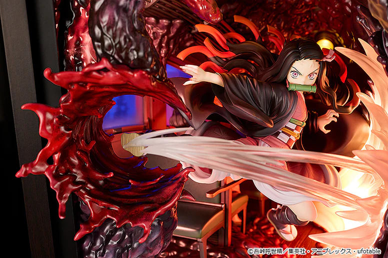 102025 - Demon Slayer - Nezuko Kamado "Mugen Train" - Statuette Good Smile Company