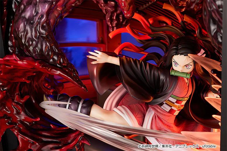 102025 - Demon Slayer - Nezuko Kamado "Mugen Train" - Statuette Good Smile Company