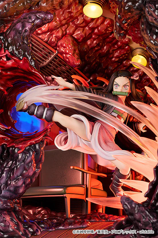 102025 - Demon Slayer - Nezuko Kamado "Mugen Train" - Statuette Good Smile Company