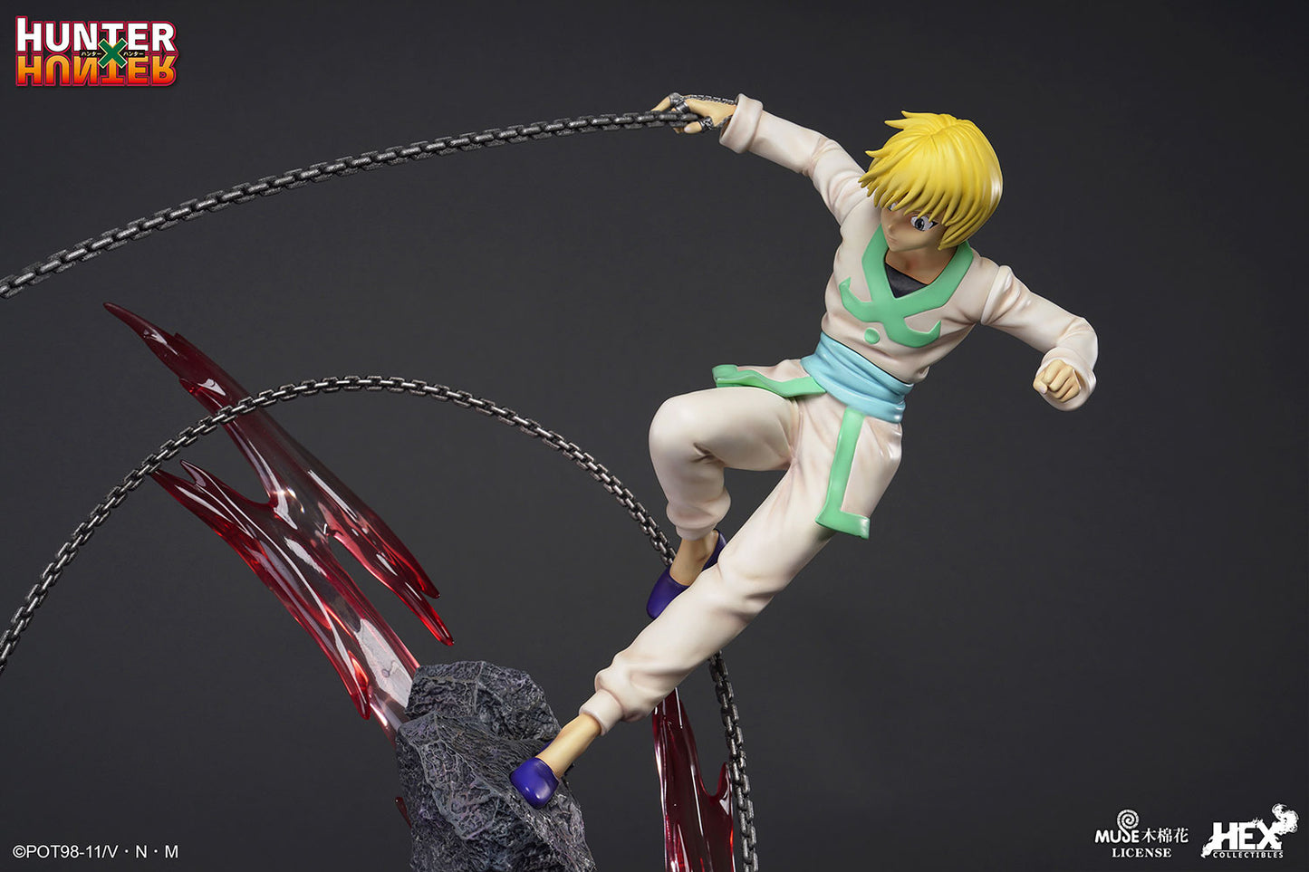 092025 - Hunter x Hunter - Kurapika VS Uvogin - Statuette Hex Collectible