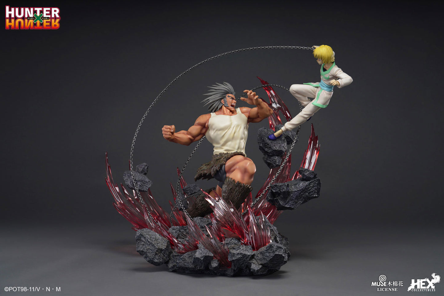 092025 - Hunter x Hunter - Kurapika VS Uvogin - Statuette Hex Collectible