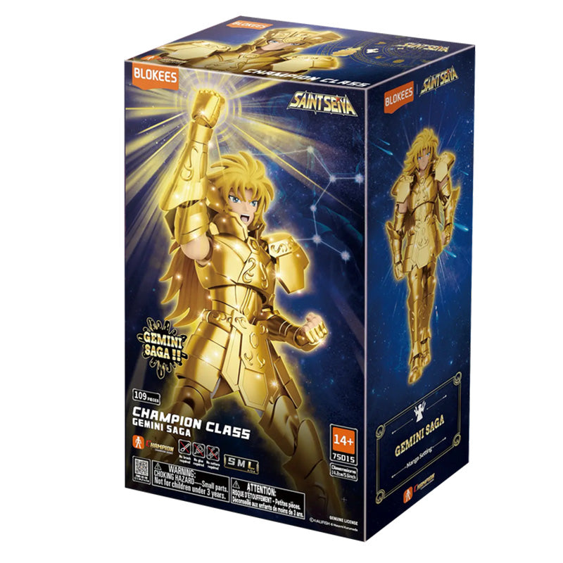 082026 - Saint-Seiya - Gemini Saga (Champion Class) - Figurine Articulée Blokees