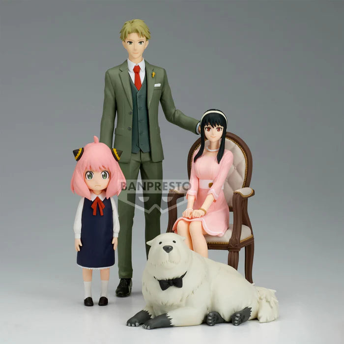 Spy X Family - Anya & Bond Forger - Figurine Family Photo