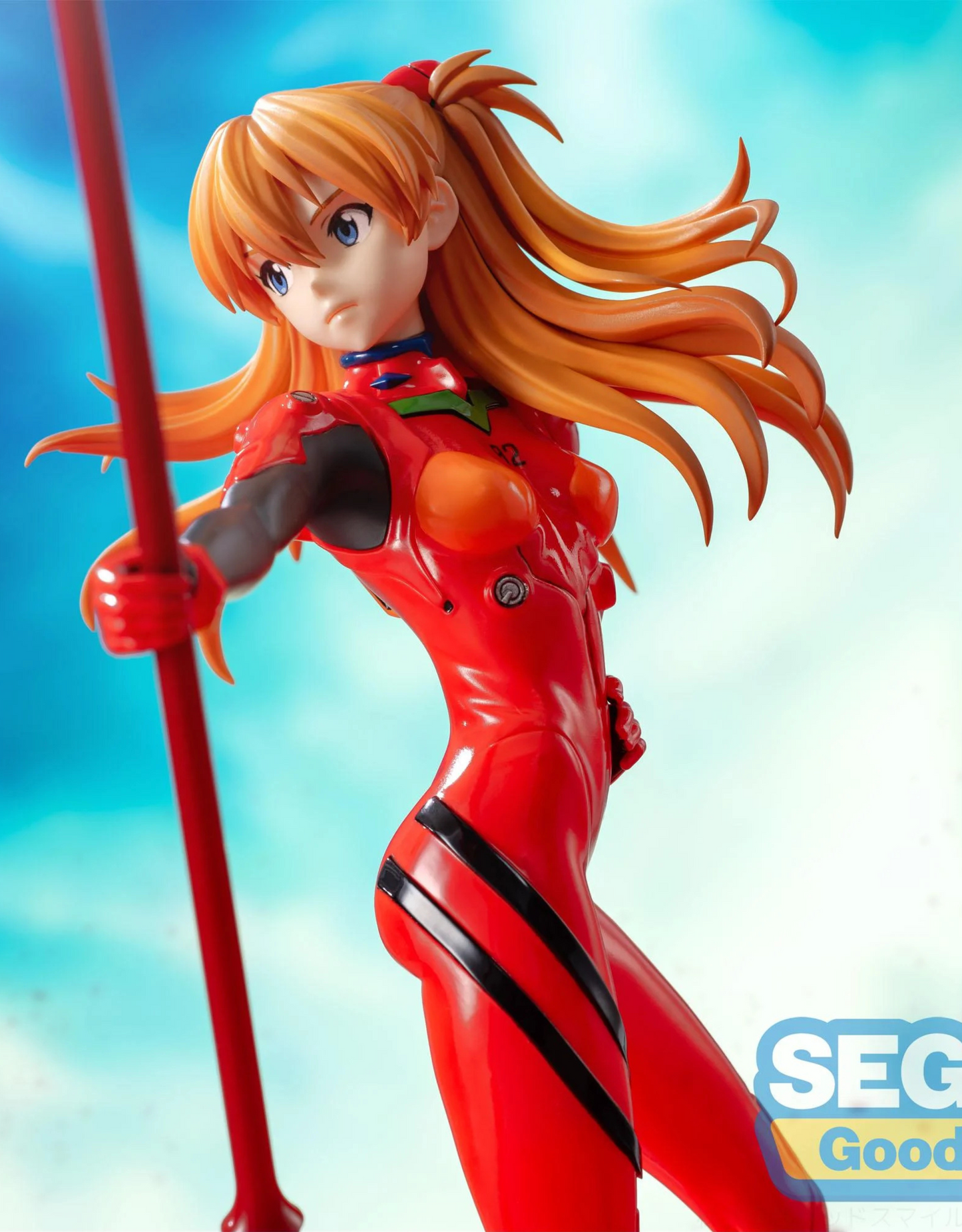 112025 - Evangelion - Asuka X Spear of Cassius - Figurine Sega Goods
