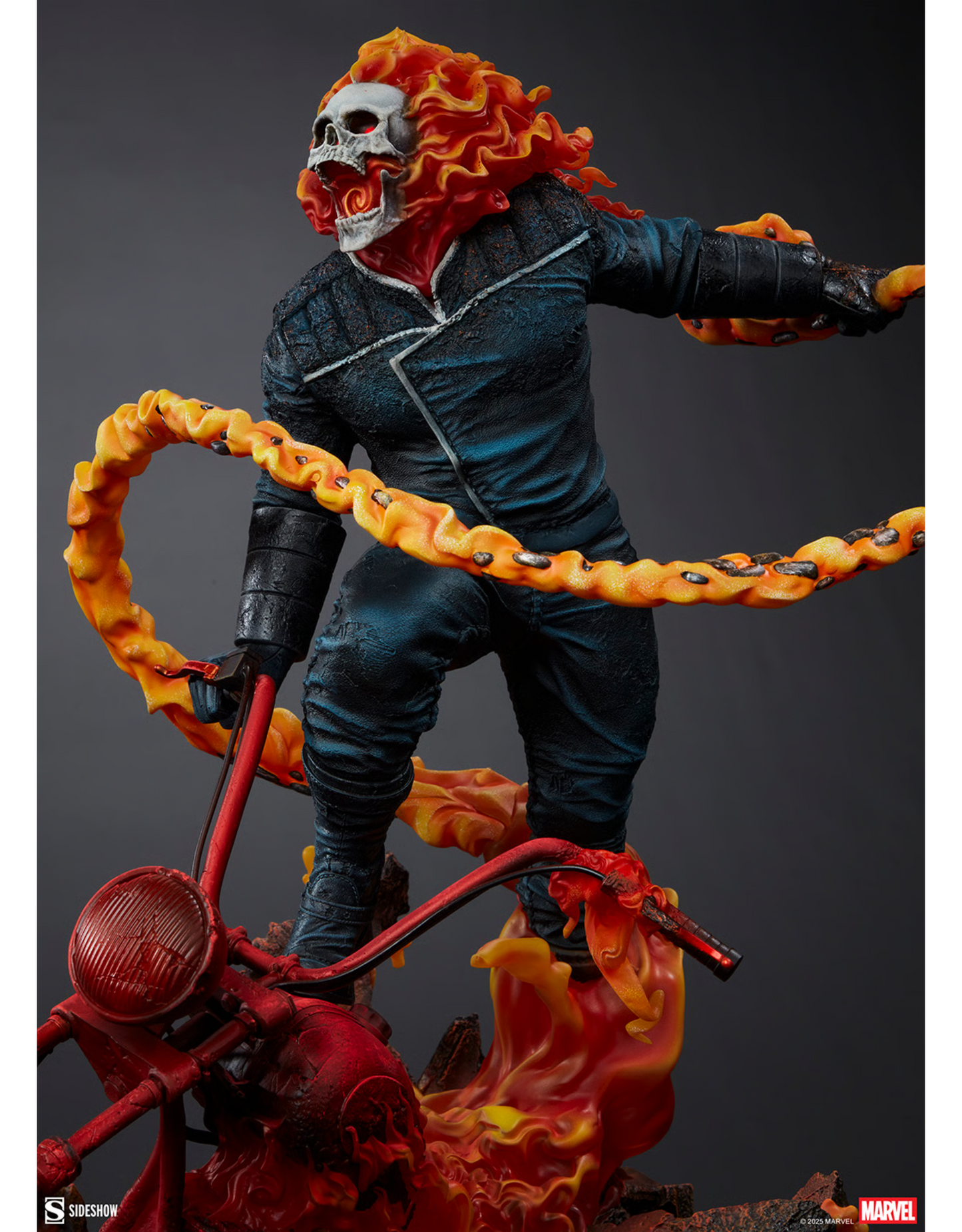 022026 - Marvel - Ghost Rider (Variante Classique) - Statuette Sideshow