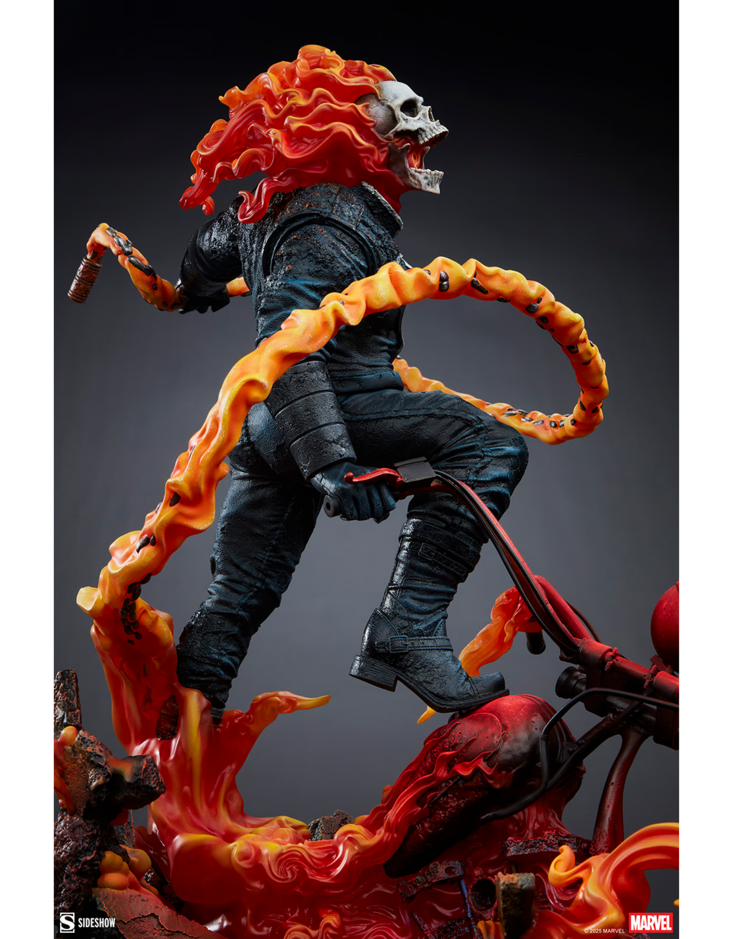 022026 - Marvel - Ghost Rider (Variante Classique) - Statuette Sideshow