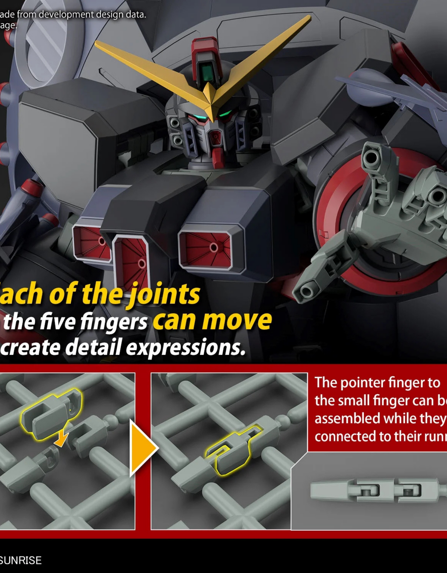 Gundam - HG 1/144 Destroy Gundam - Gunpla