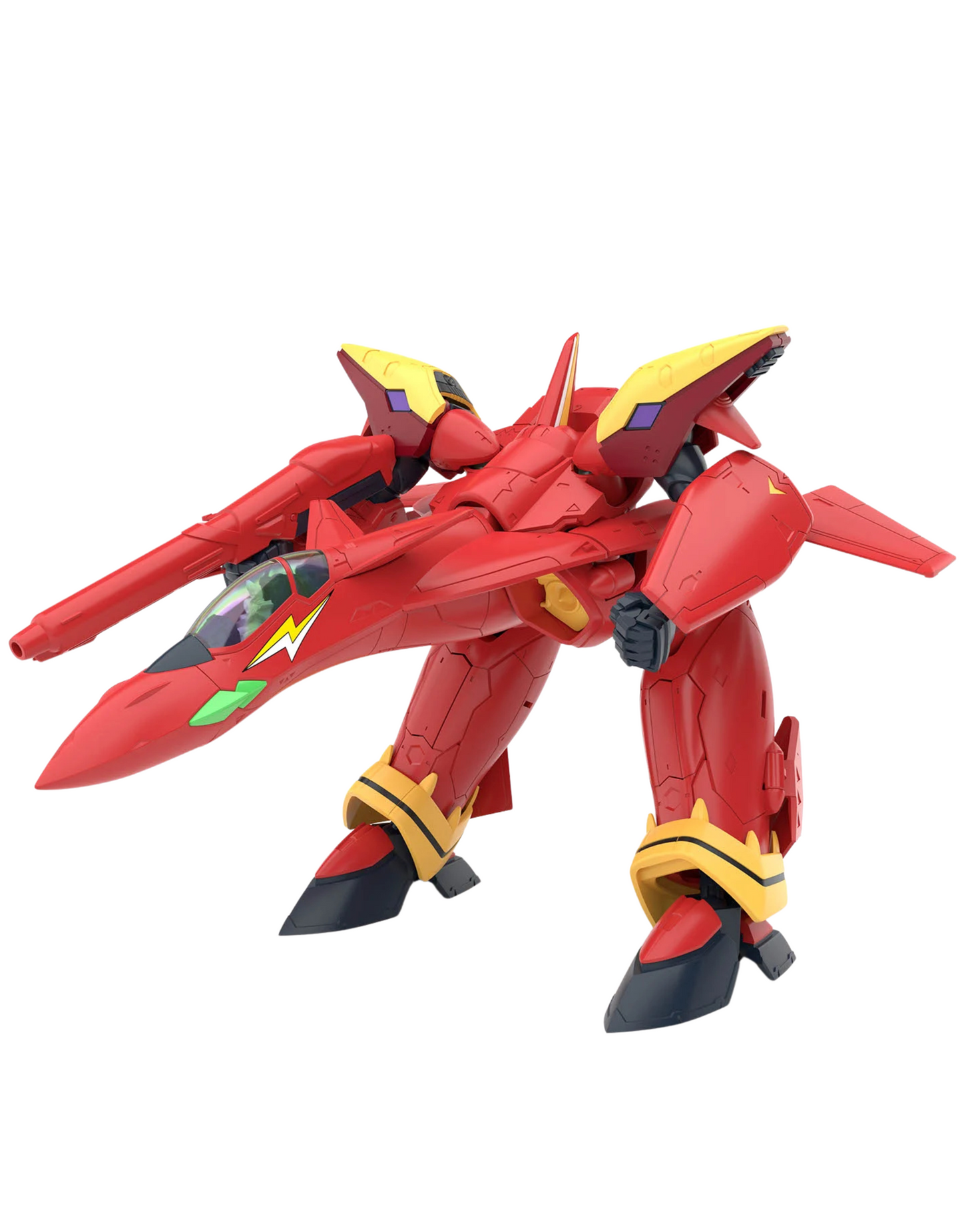 Macross - HG 1/100 VF-19 Custom Fire Valkyrie + Sound Boost - Maquette Bandai