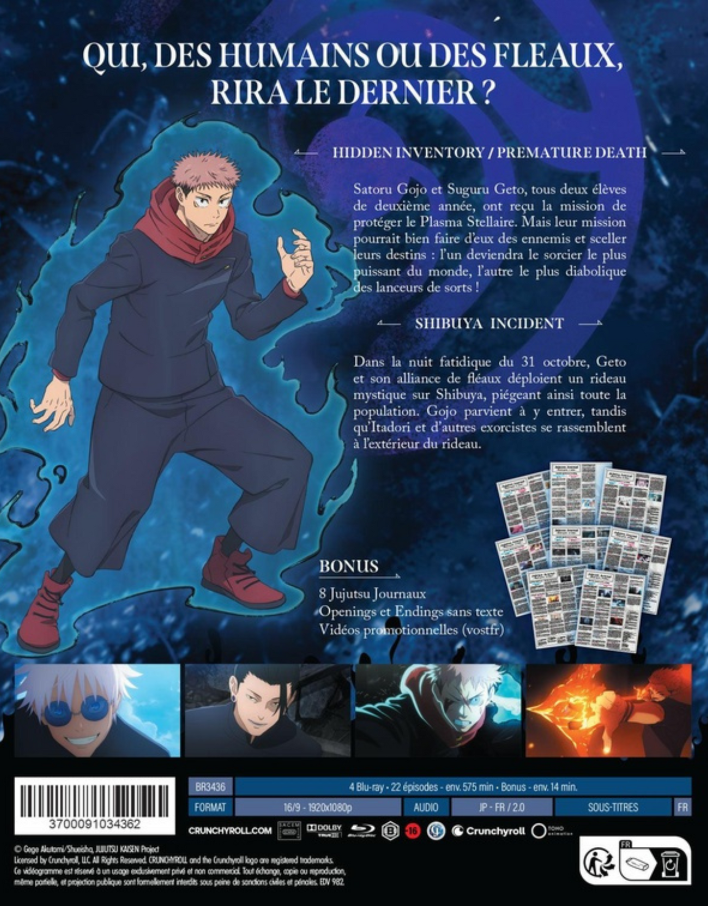062025 - Jujutsu Kaisen : Saison 2 - Blu-Ray