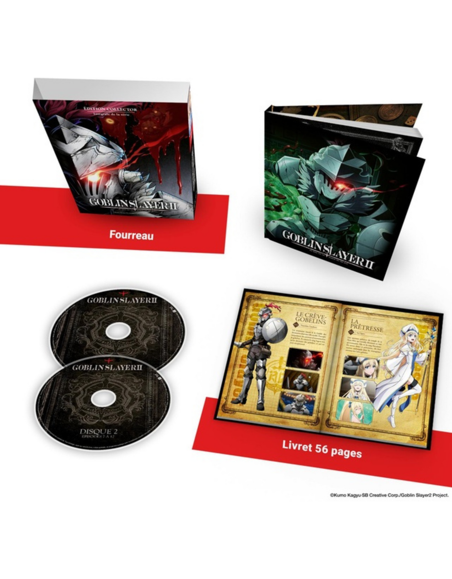 062025 - Goblin Slayer Saison 2 Intégrale - Blu-Ray Edition Collector