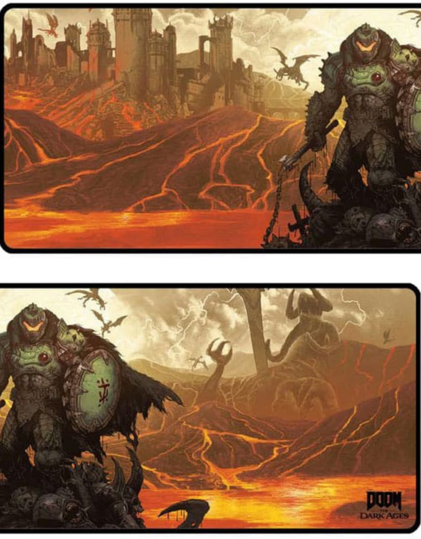 102025 - Doom The Dark Ages - Slayer´s Triumph - Tapis de Souris DevPlus
