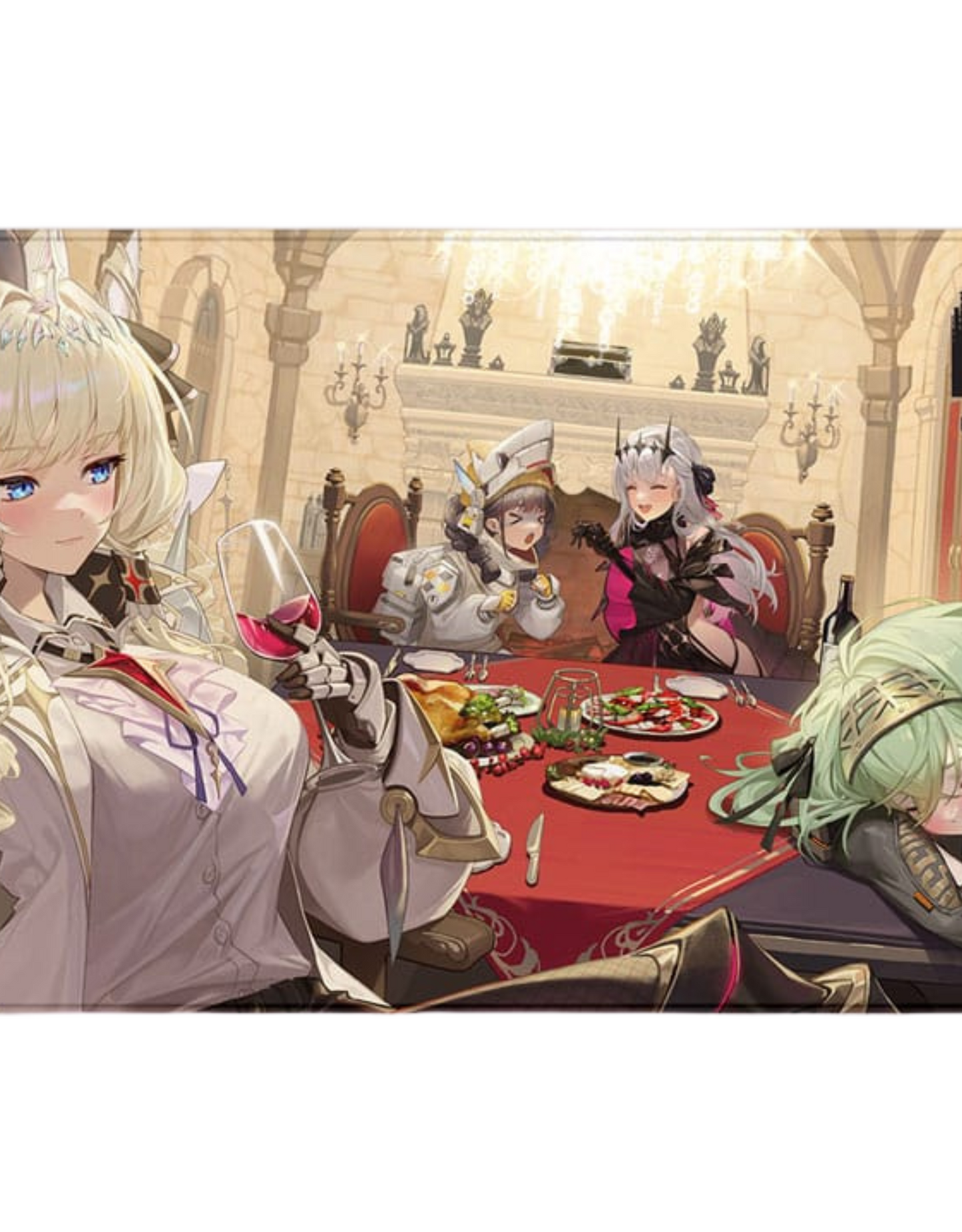 112025 - Goddess of Victory: Nikke XXL - Castle Dinner - Tapis de Souris Sakami
