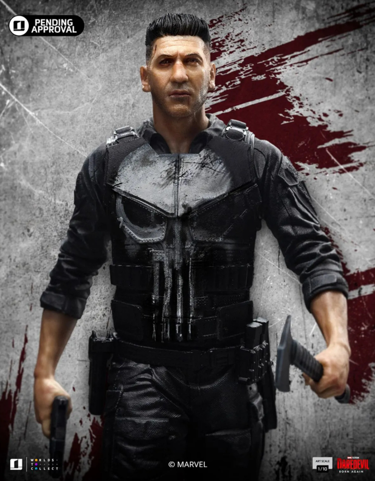 042026 - Marvel - Punisher - Statuette Iron Studio