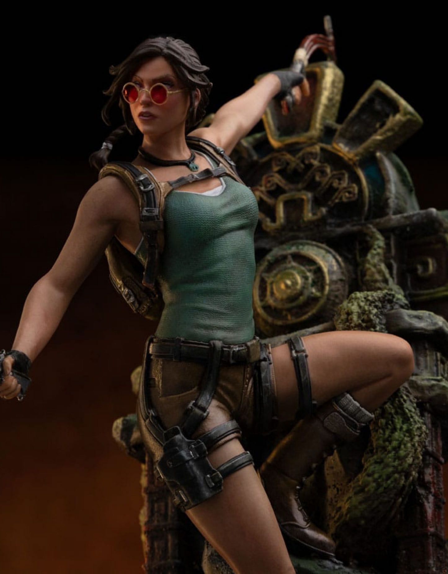 112025 - Tomb Raider - Lara Croft - Statuette Iron Studio