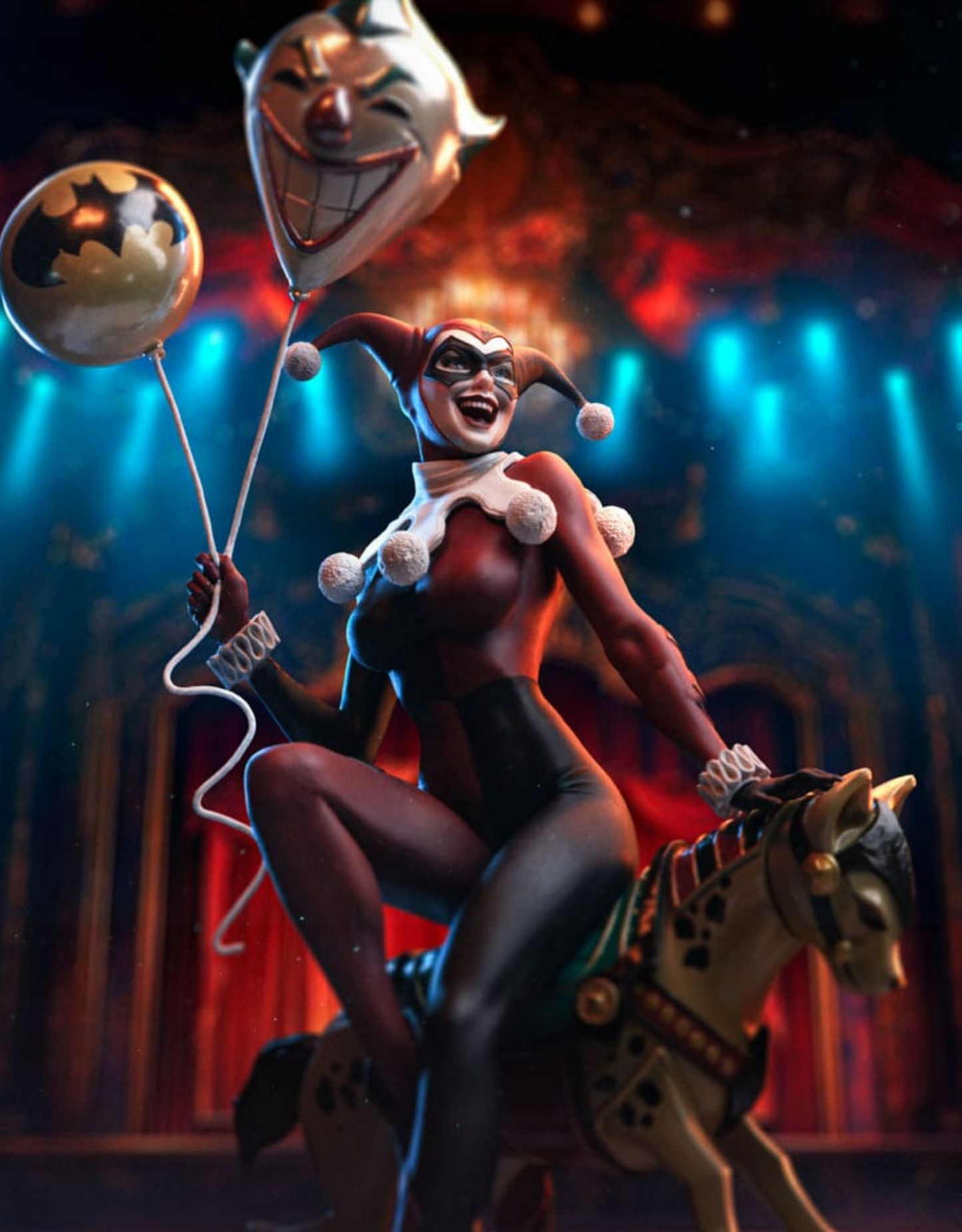 112025 - DC Comics - Harley Quinn - Statuette Iron Studio