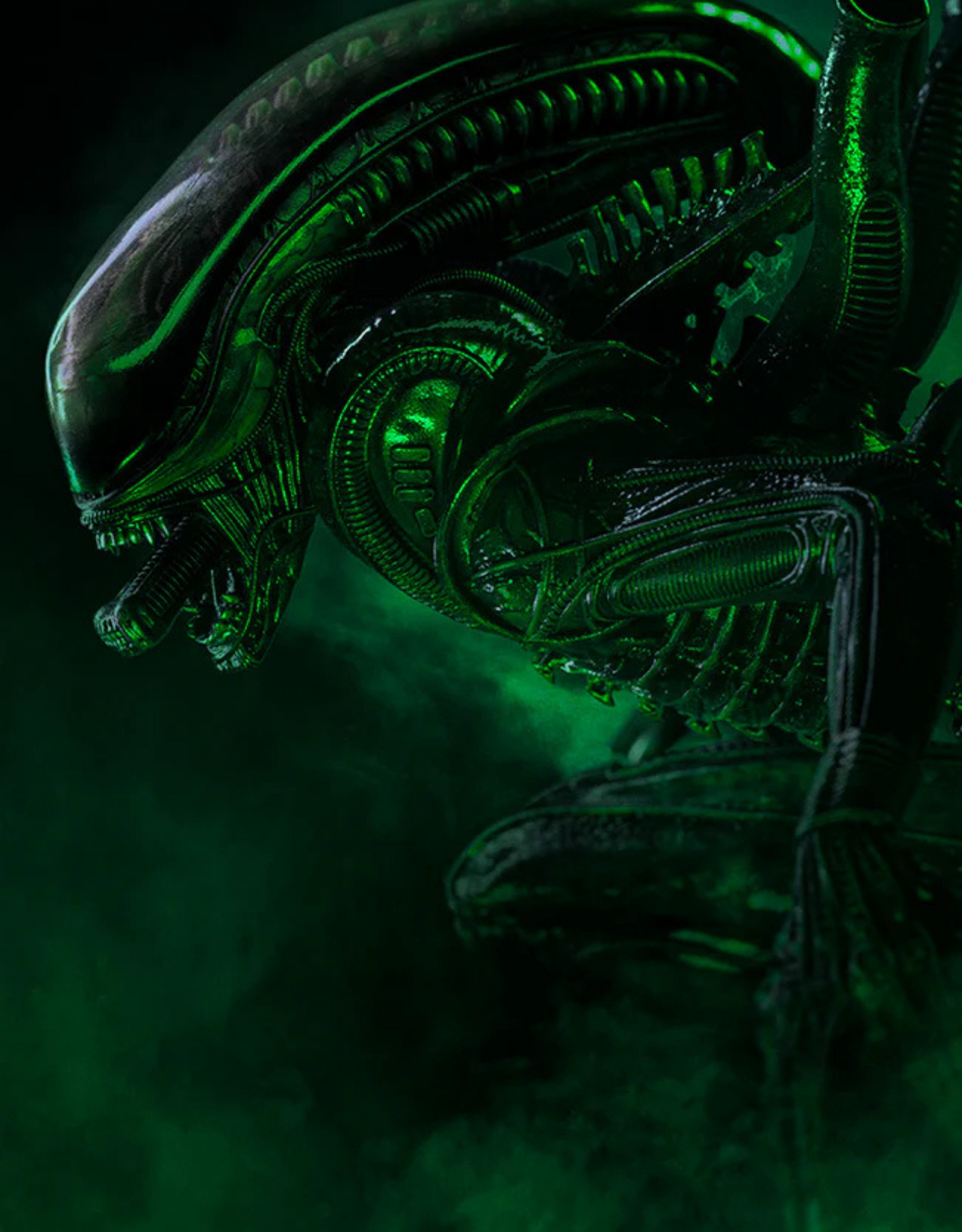 062026 - Alien - Alien Big Chap - Statuette Iron Studio