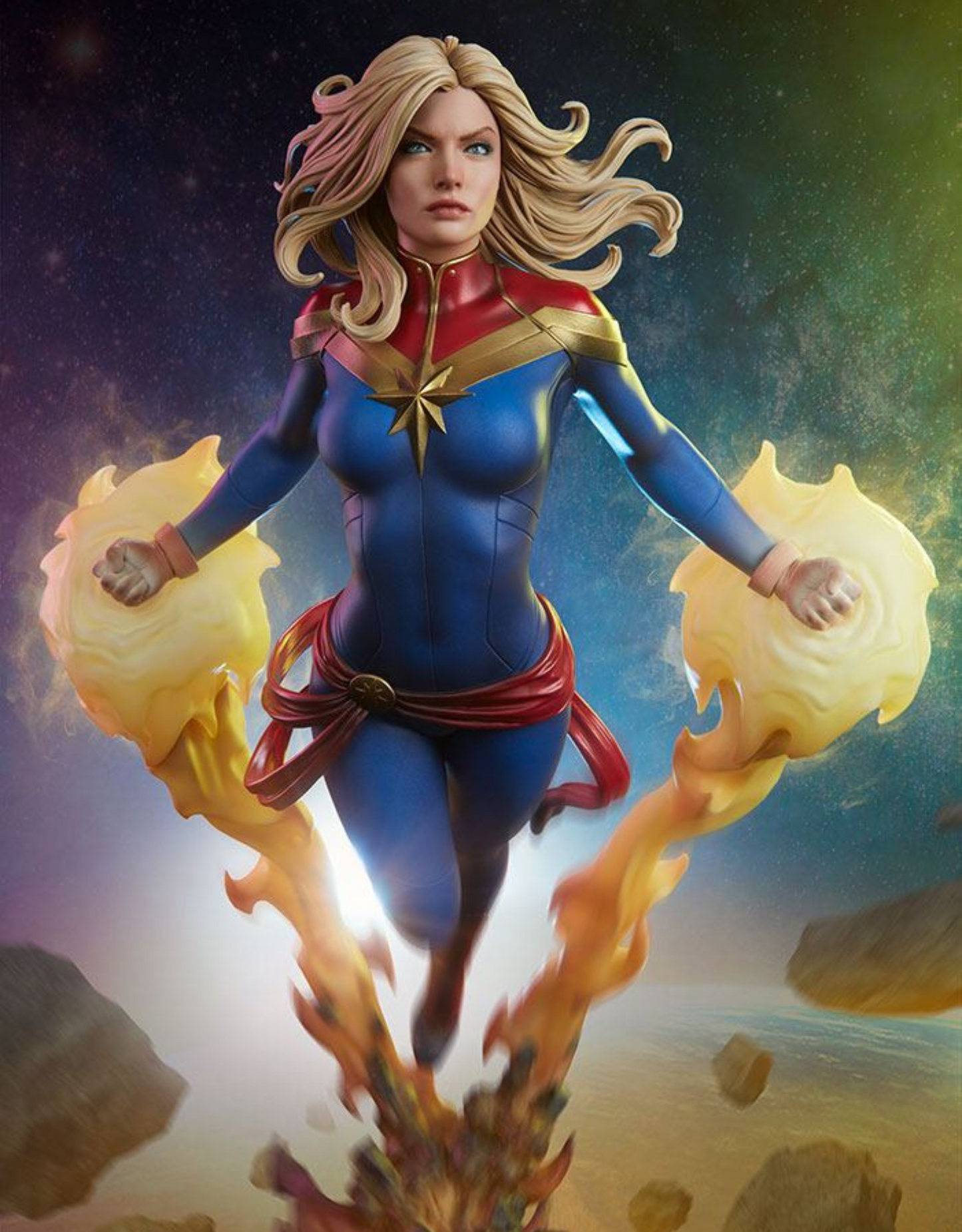 122025 - Marvel - Captain Marvel - Statuette Sideshow