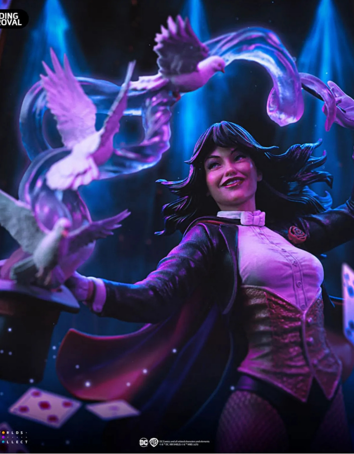 122025 - DC Comics - Zatanna - Statuette Iron Studio