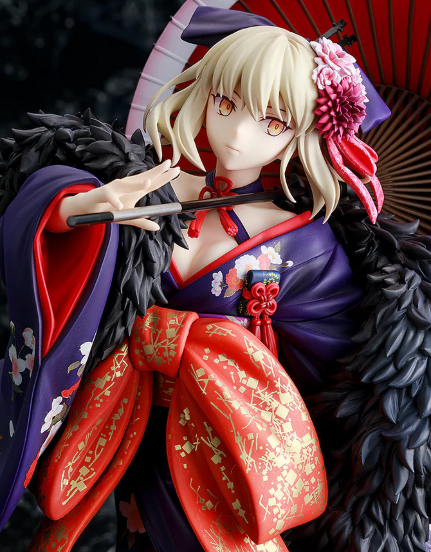 052026 - Fate/Stay night - Saber Alter(Kimono Ver.) - Statuette Kadokawa