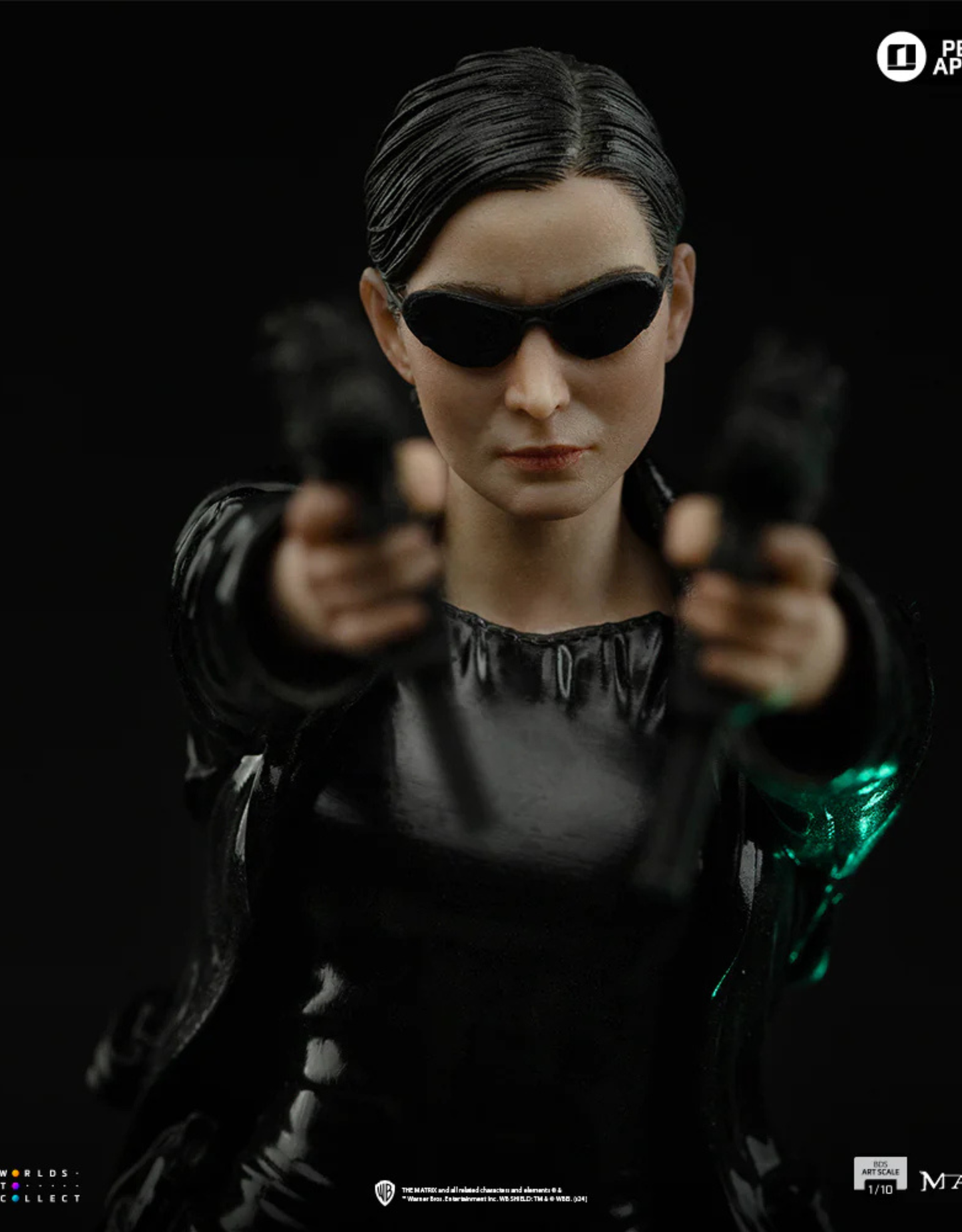 082026 - Matrix - Trinity - Statuette Iron Studio