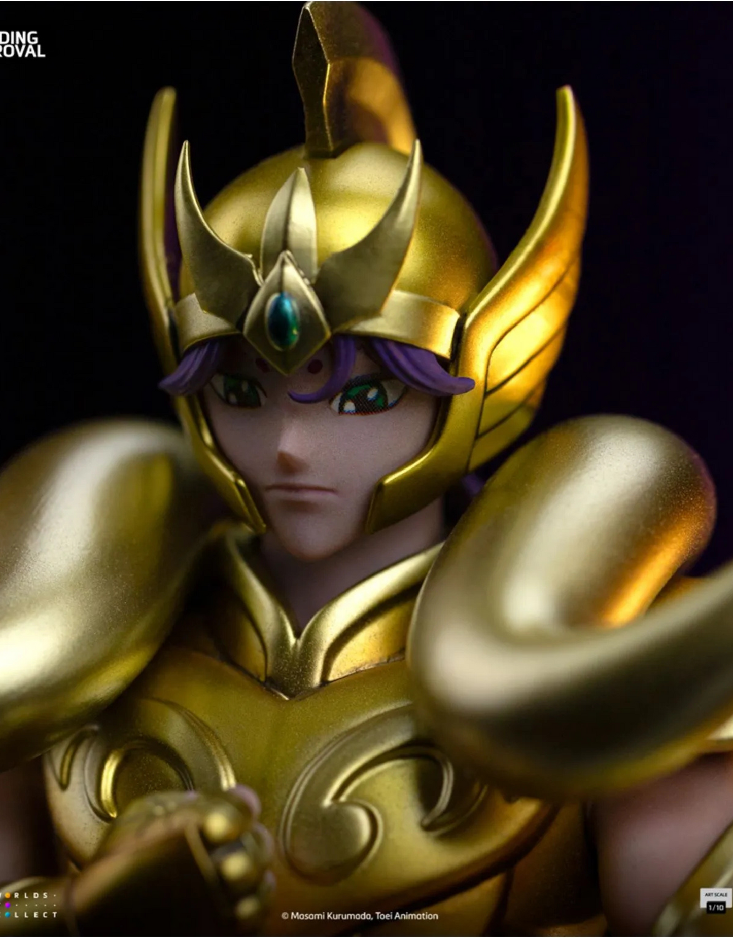 022026 - Saint Seiya statuette 1/10 Art Scale Aries Mu
