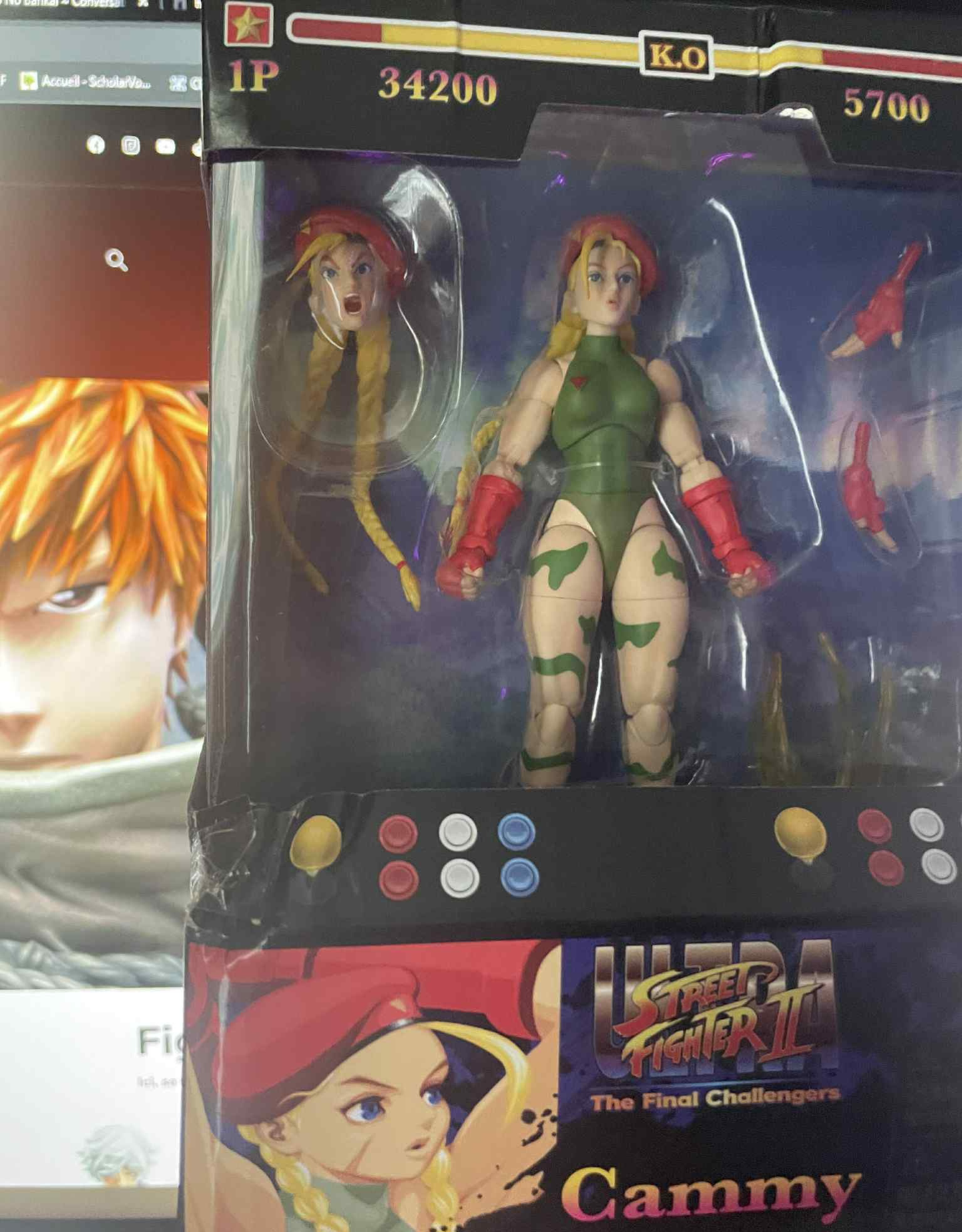 Ultra Street Fighter II - Cammy - Figurine Articulée Jada
