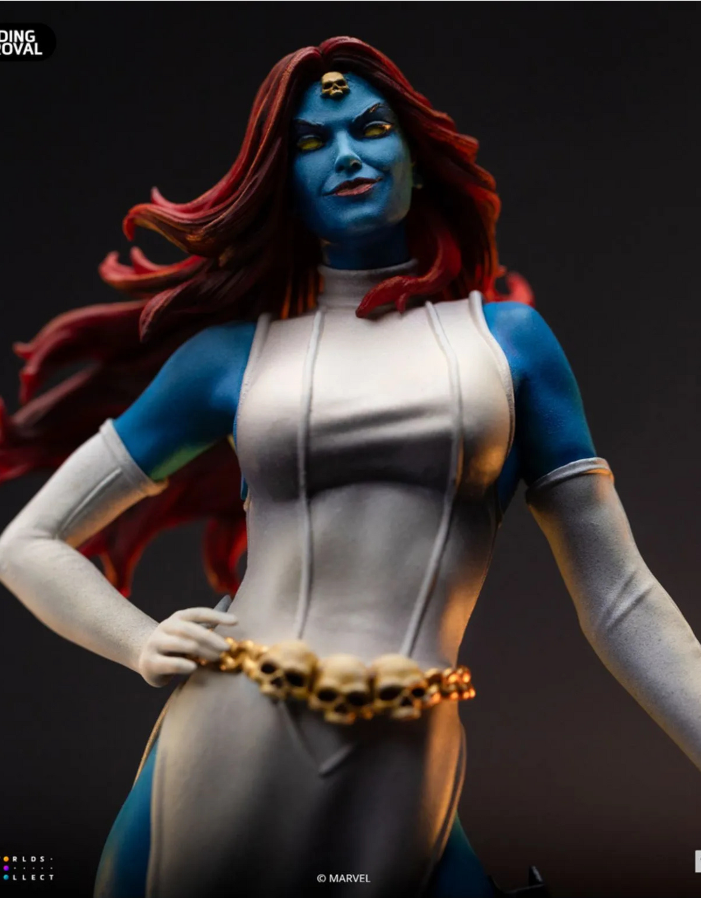122025 - Marvel Comics - Mystique - Statuette Iron Studio