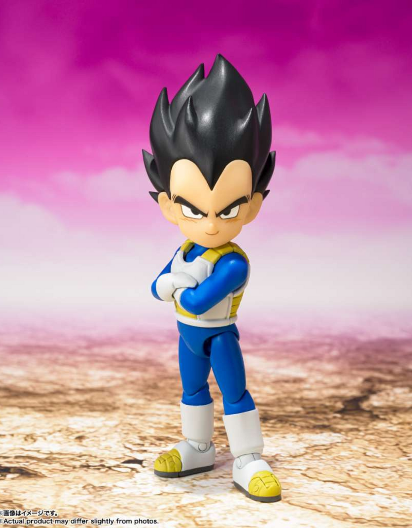Dragon Ball Daima - Vegeta Mini - Figurine Articulée Tamashii Nation