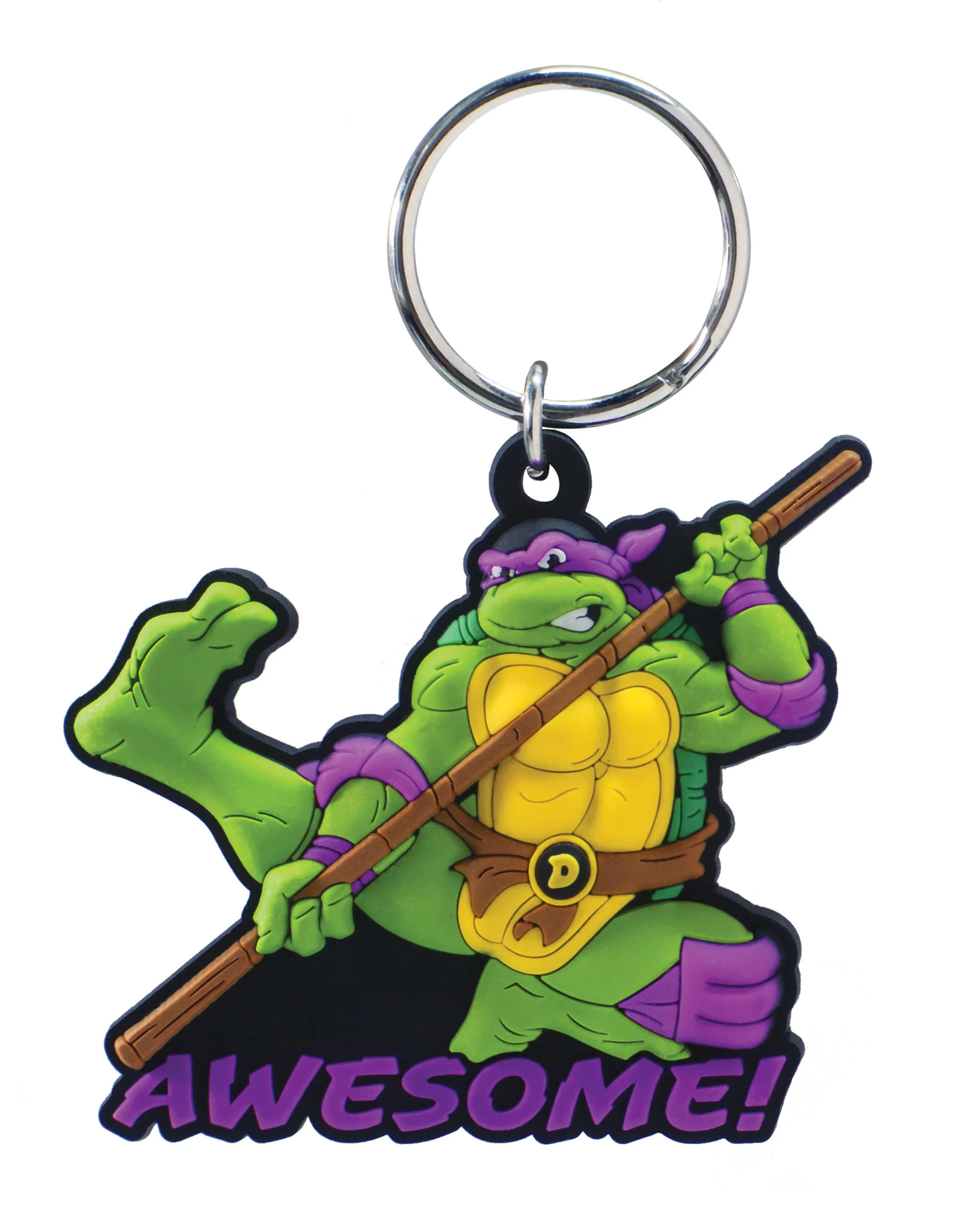 Les Tortues Ninja - Donatello (Soft Touch) - Porte clés Monogram
