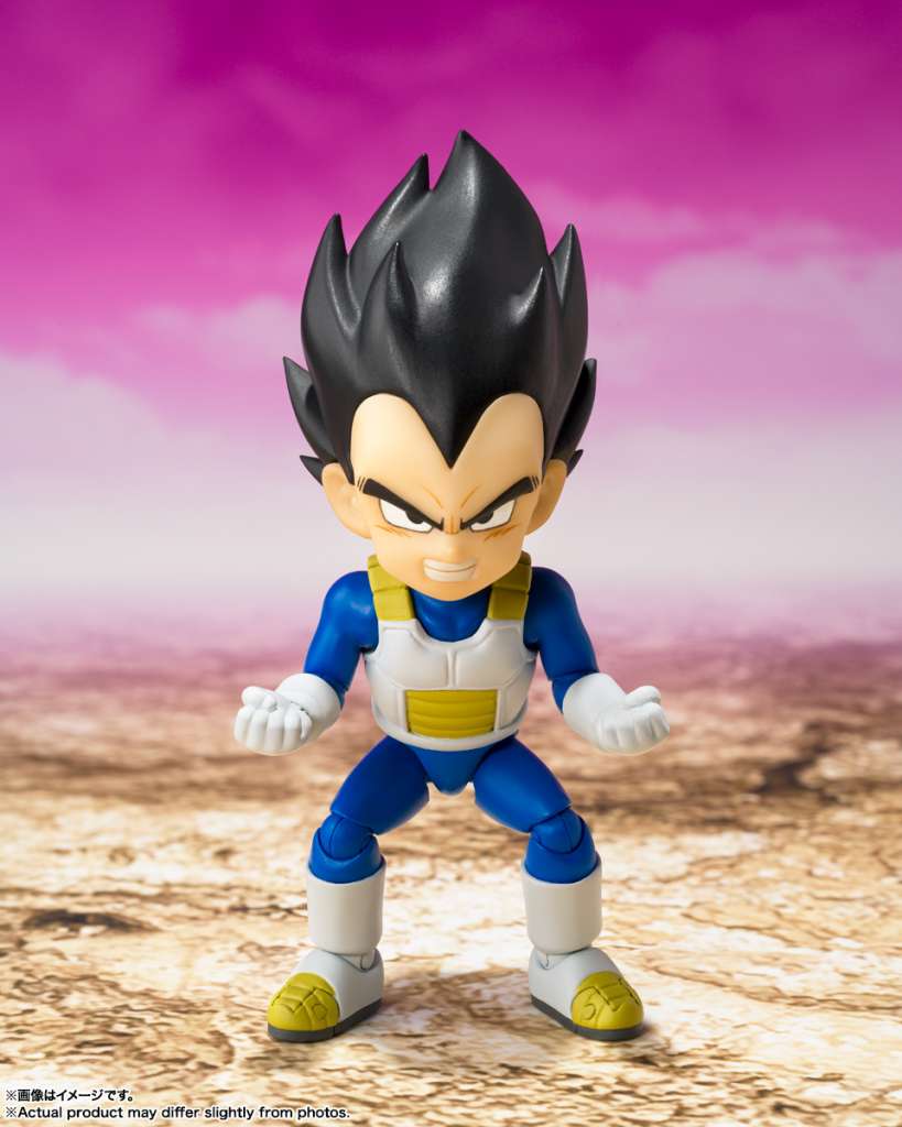 Dragon Ball Daima - Vegeta Mini - Figurine Articulée Tamashii Nation
