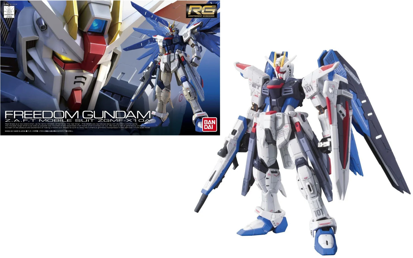 Gundam - RG 1/144 Freedom Gundam - Gunpla