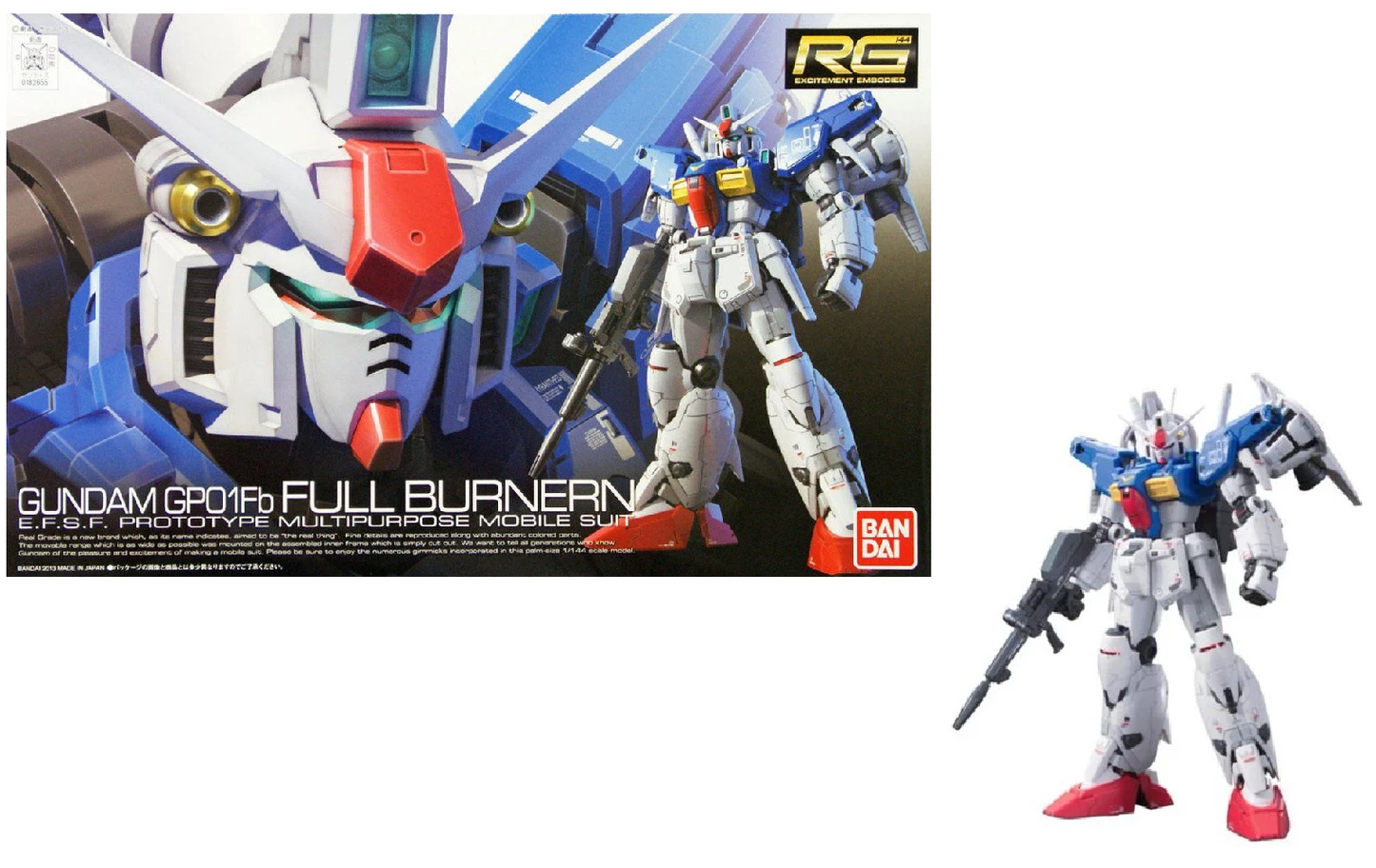 Gundam - RG 1/144 RX-78 GP01-Fb - Gunpla