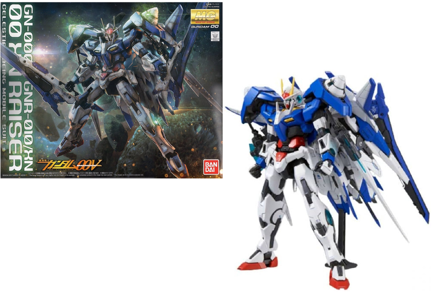 Gundam - MG 1/100 OO XM Raiser (Campaign) - Gunpla