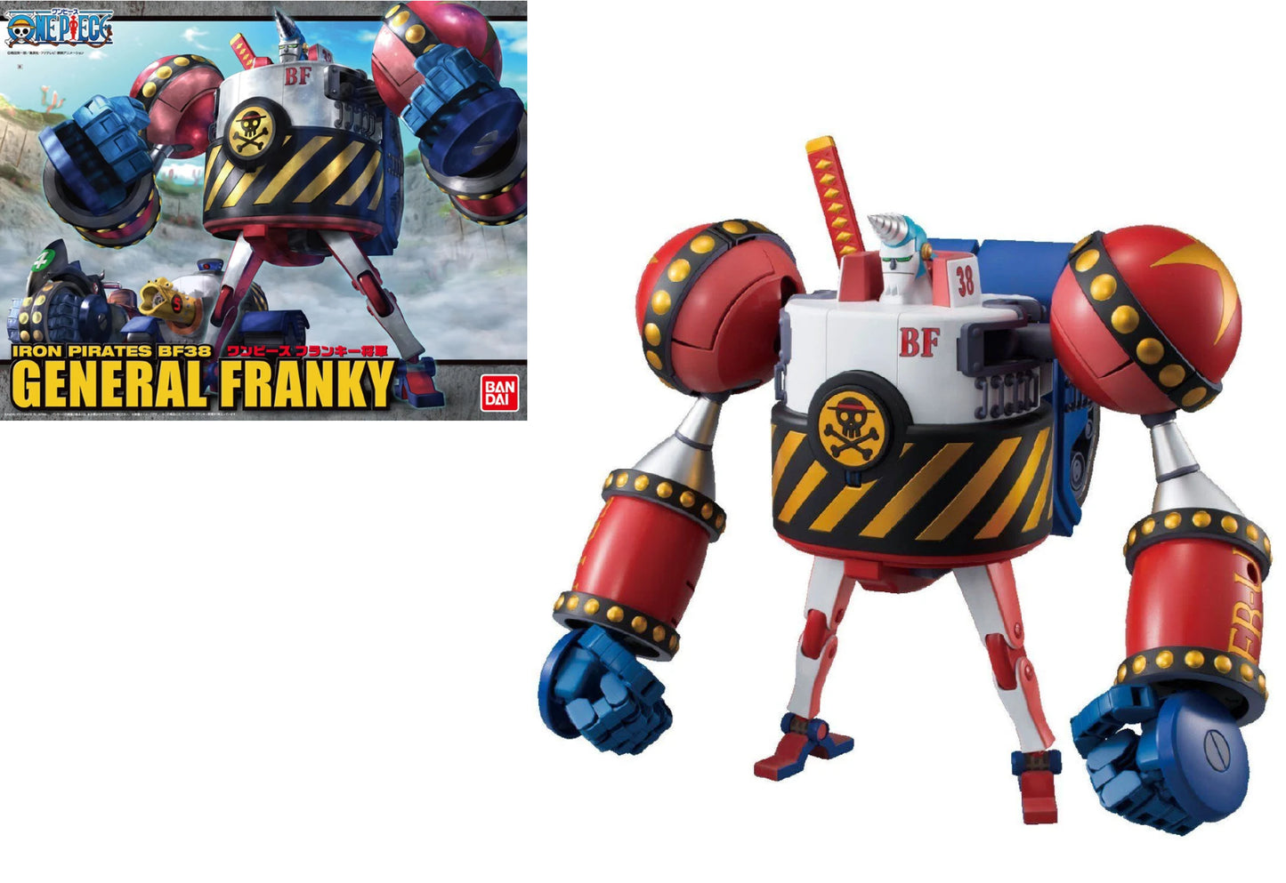 One Piece - General Franky - Maquette Bandai