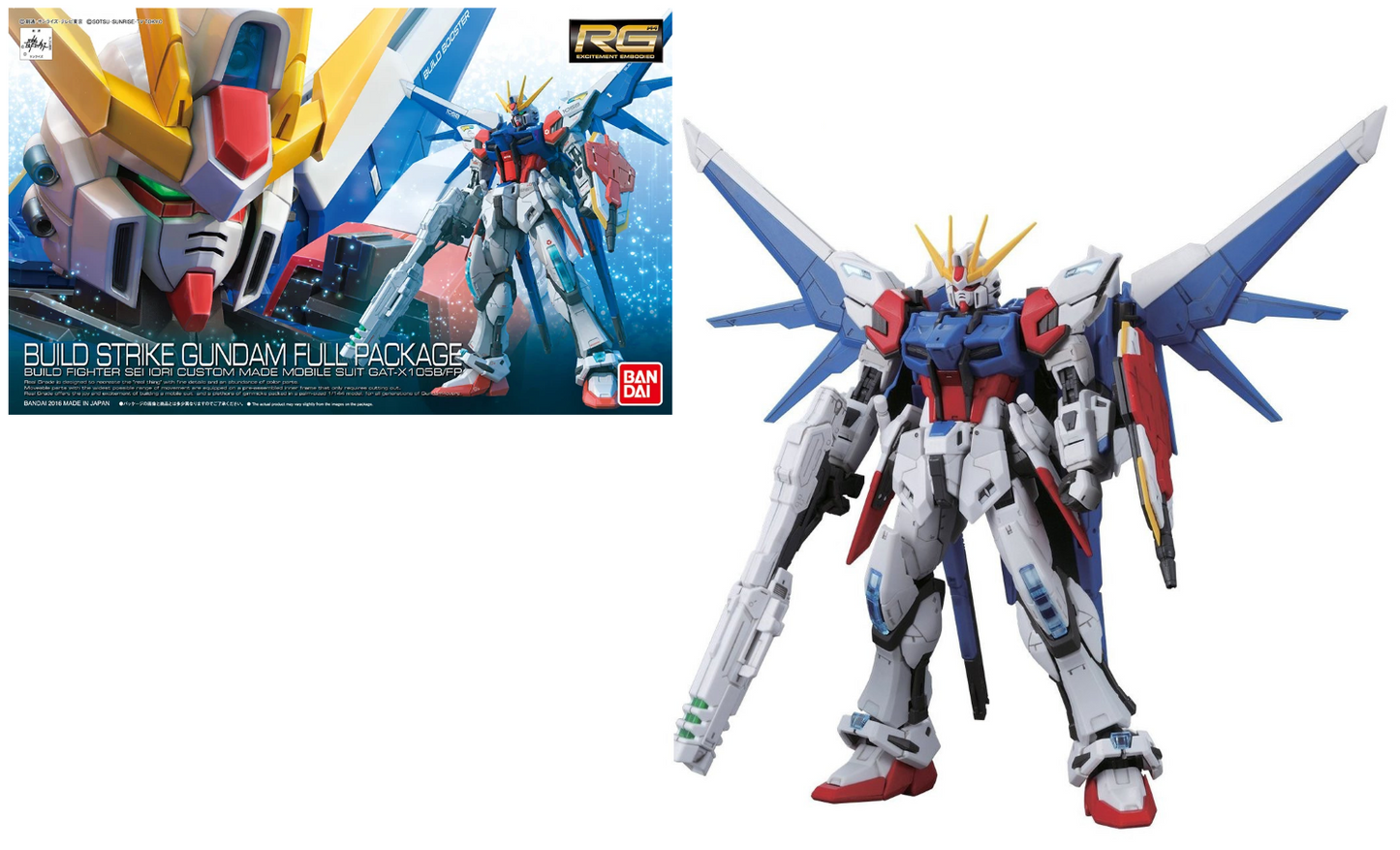 Gundam - RG 1/144 - Build Strike Full Pack. - Gunpla