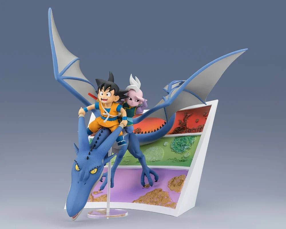 112025 - Dragon Ball Daima - Goku Mini & Supreme Kai - Statuette Tamashii Nation