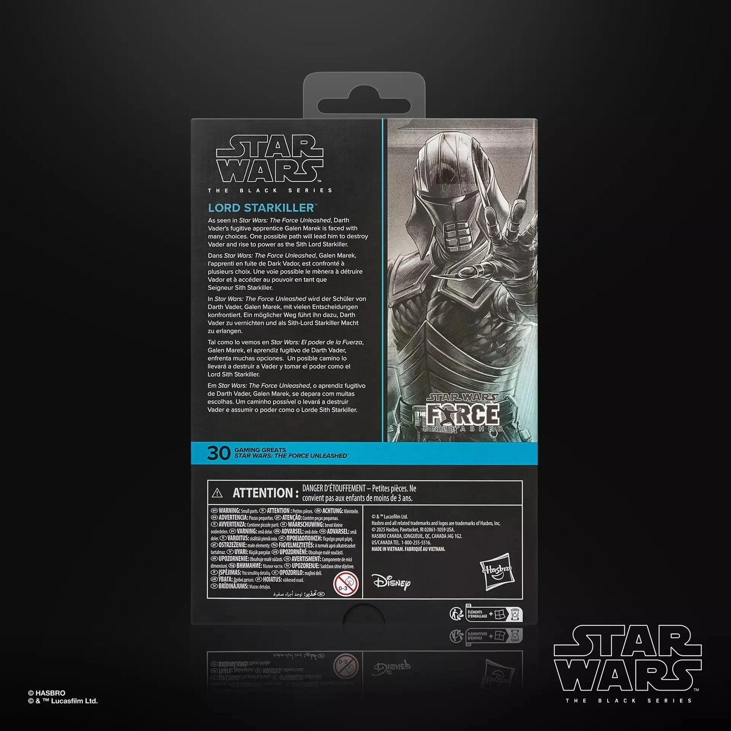 062026 - Star Wars - Greats Lord Starkiller - Figurine Articulée Hasbro