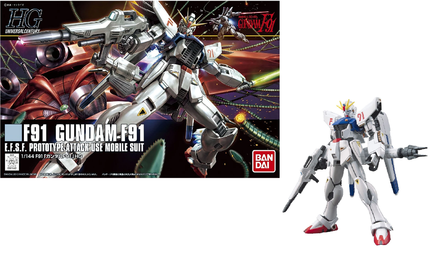 Gundam - HGUC 1/144 Gundam F91 - Gunpla