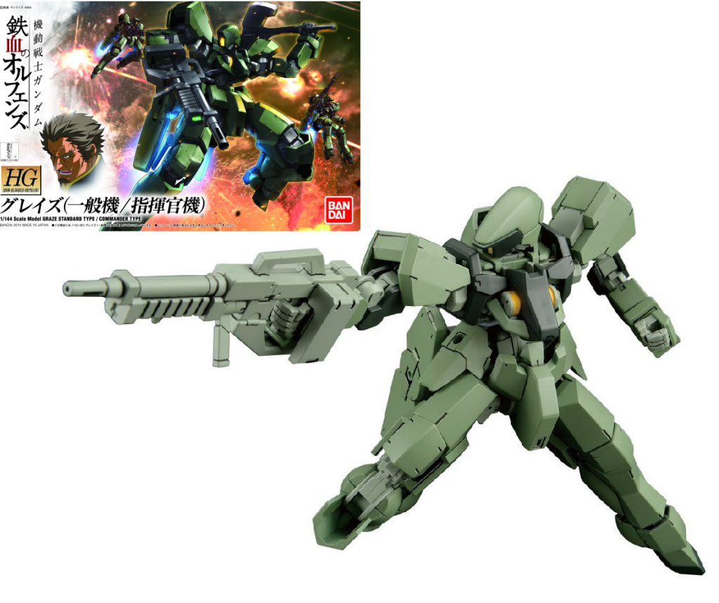 Gundam - HG 1/14 Graze Standard/Commander Type - Gunpla