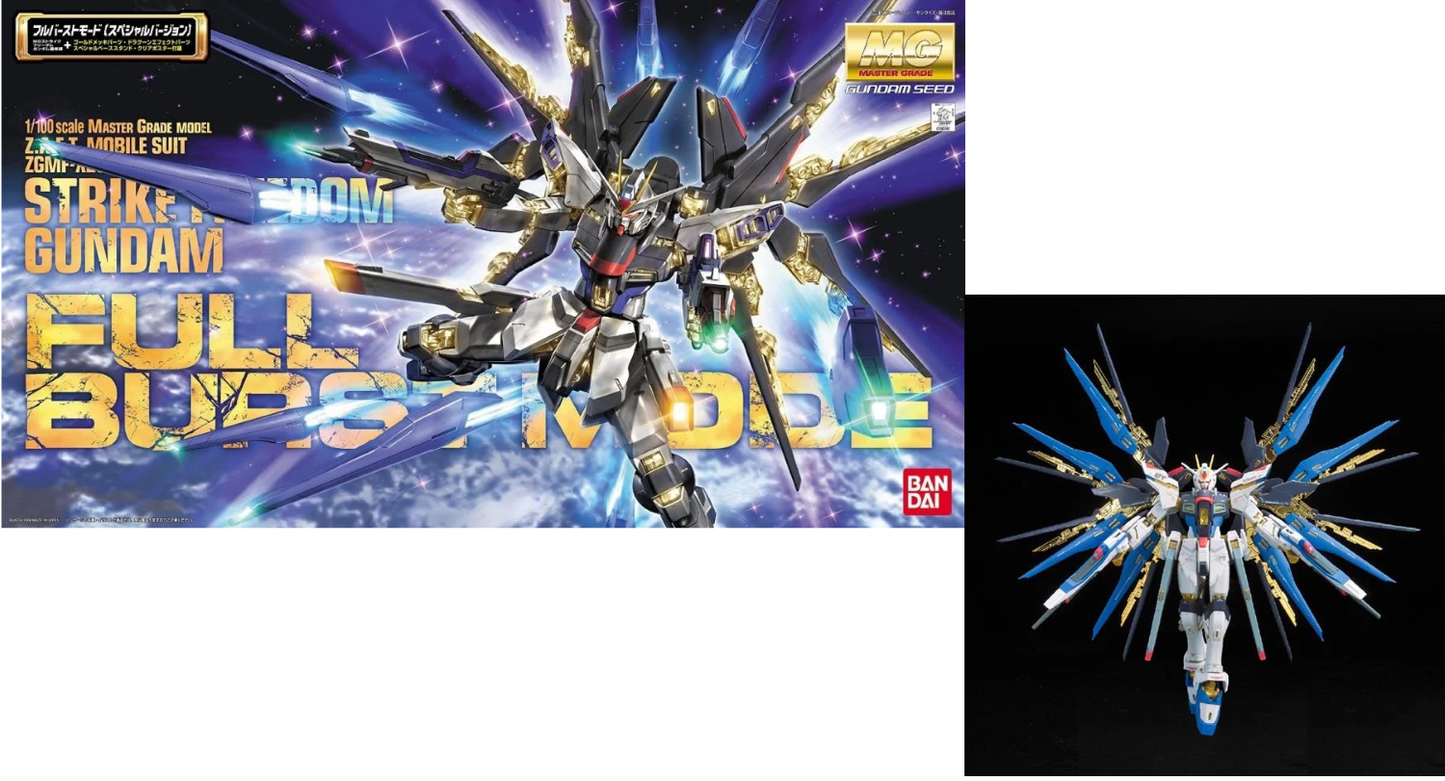 Gundam - MG 1/100 Strike Freedom Gundam Full Burst Mod - Gunpla