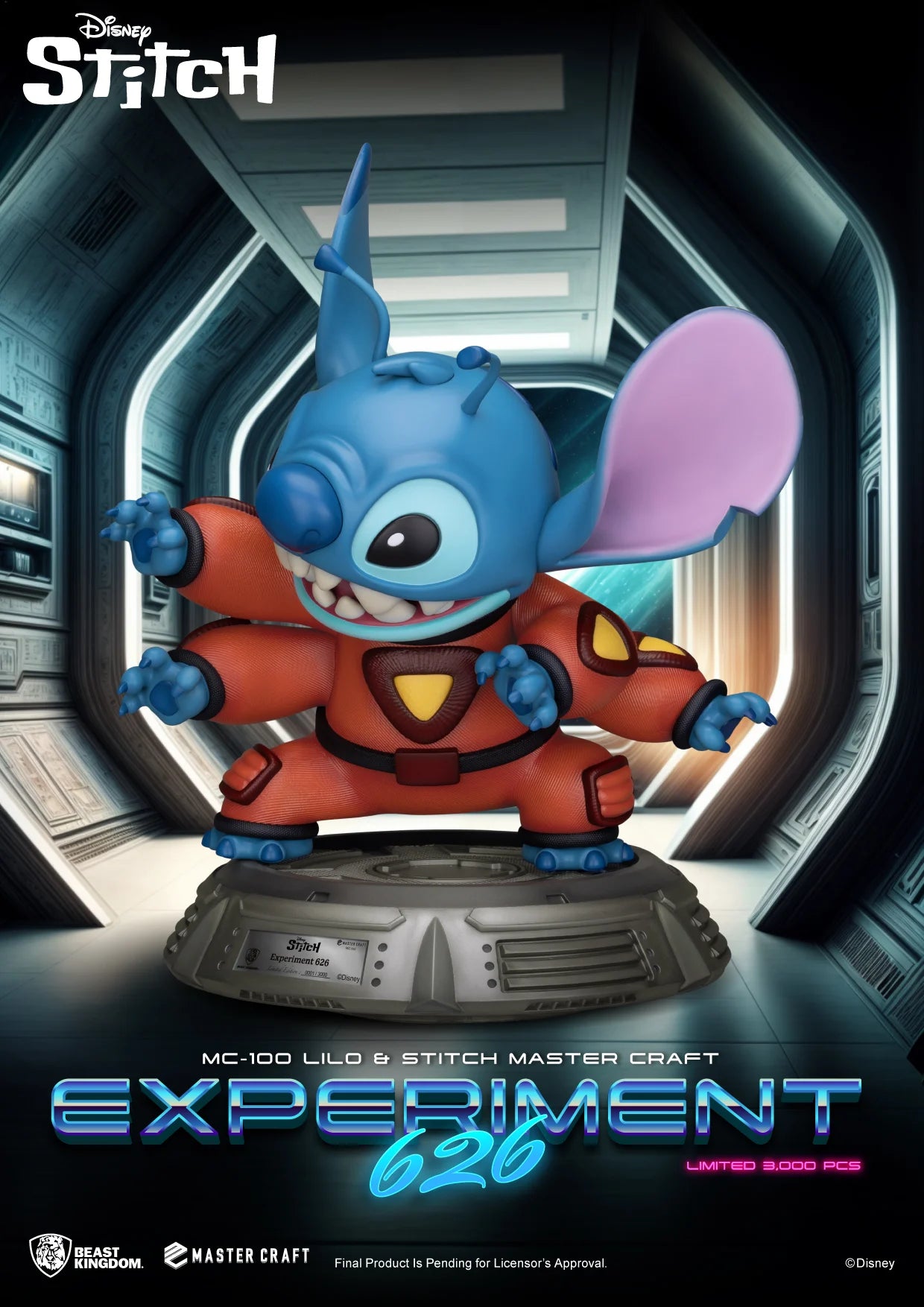 022026 - Disney - Stitch Experiment 626 - Statuette Master Craft