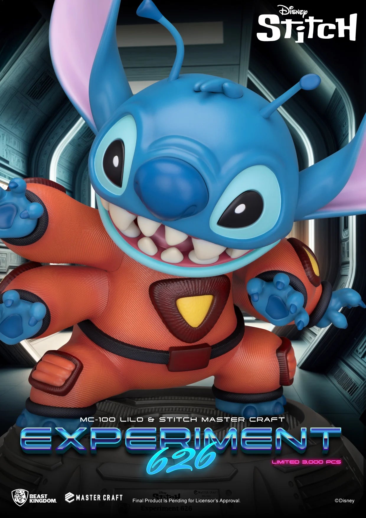 022026 - Disney - Stitch Experiment 626 - Statuette Master Craft