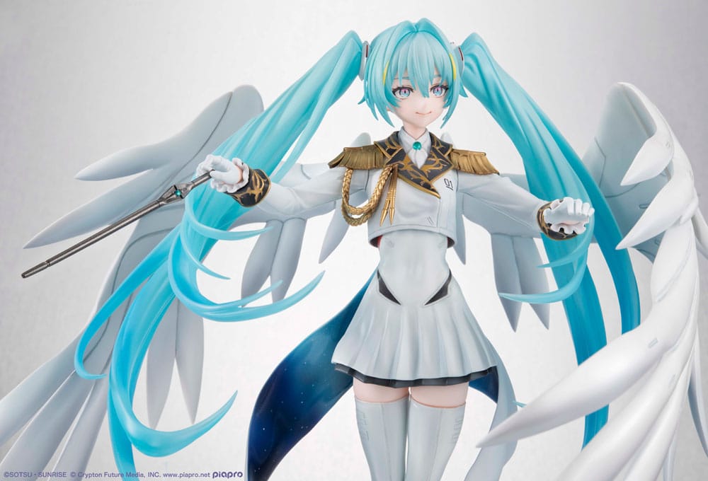 092026 - Gundam x Hatsune Miku - Lucra Miku x Wing Gundam Zero - Statuette Megahouse