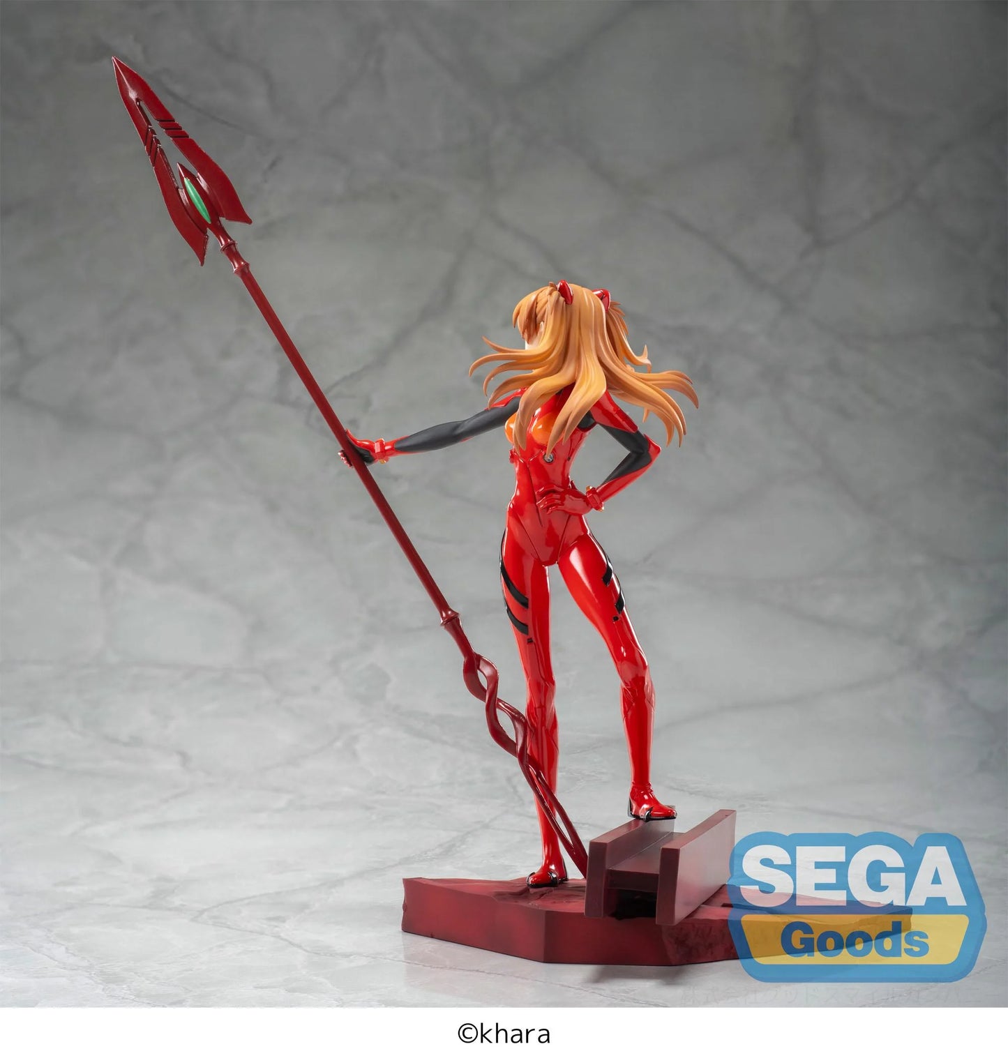 112025 - Evangelion - Asuka X Spear of Cassius - Figurine Sega Goods