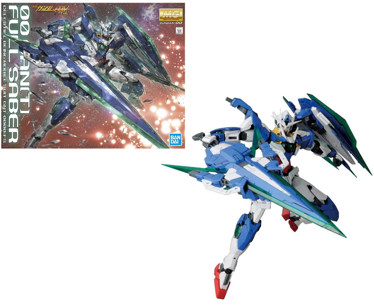 Gundam - MG 1/100 00 QAN(T) Full Saber - Gunpla