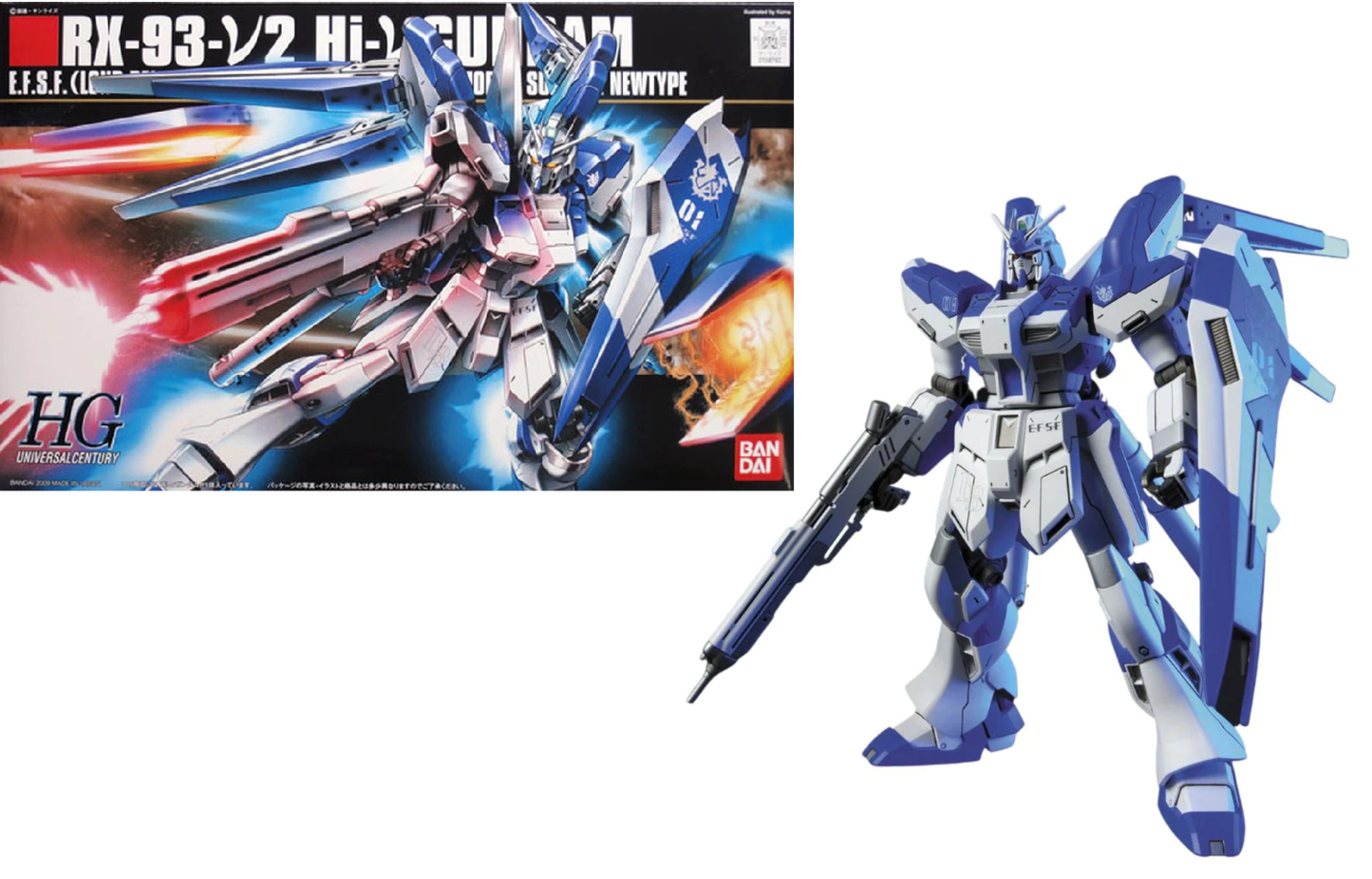 Gundam - HGUC 1/144 RX-93-v2 Hi-V Gundam E.F.S.F. - Gunpla