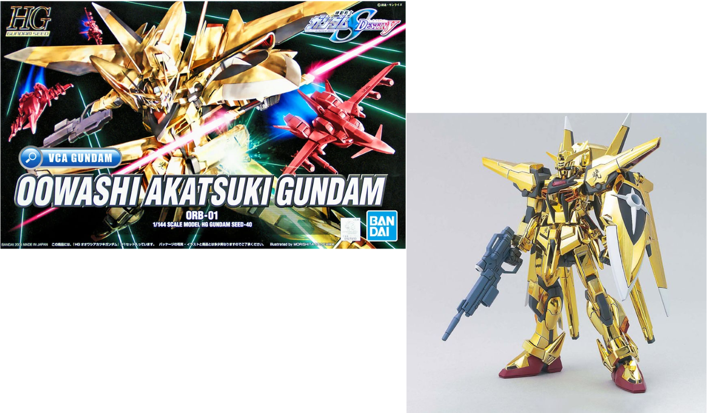 Gundam - HG 1/144 Oowashi Akatsuki Gundam - Gunpla