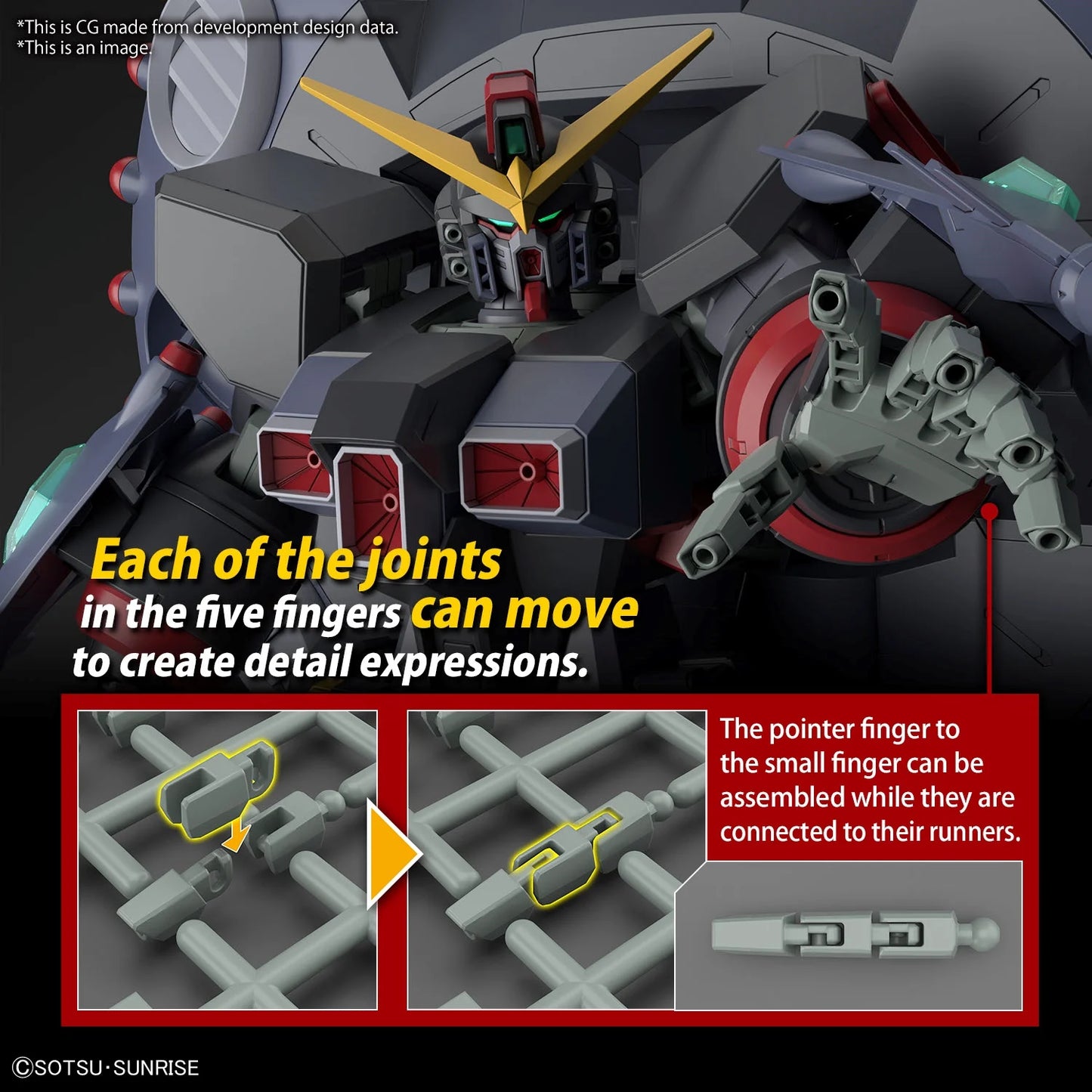 Gundam - HG 1/144 Destroy Gundam - Gunpla