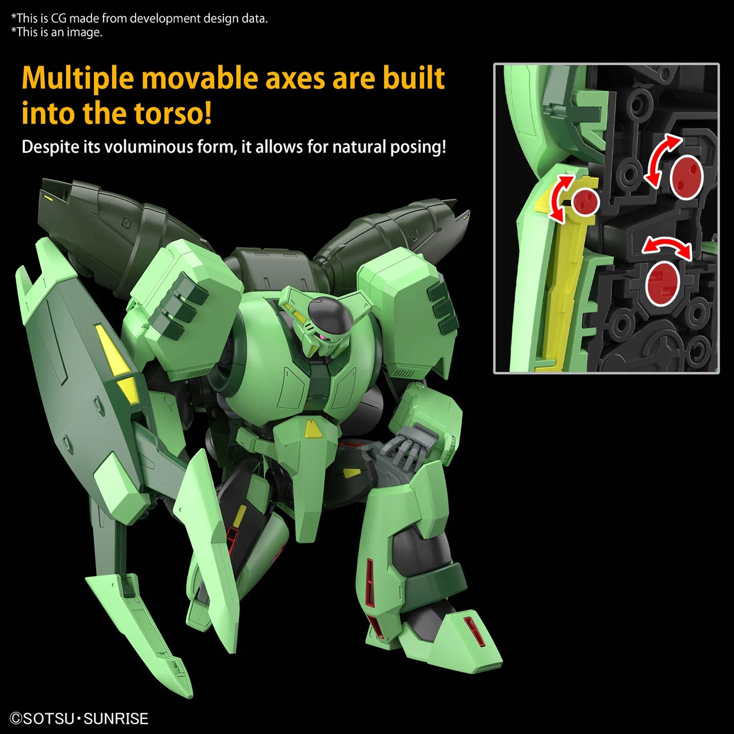 Gundam - HG 1/144 Bolinoak-Sammahn - Gunpla