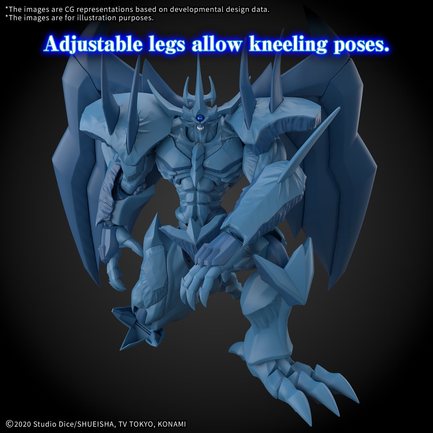 Sur commande - YU-GI-OH! - Obelisk The Tormentor (Figure-rise Amplified) - Model Kit Bandai